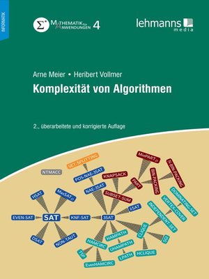 cover image of Komplexität von Algorithmen